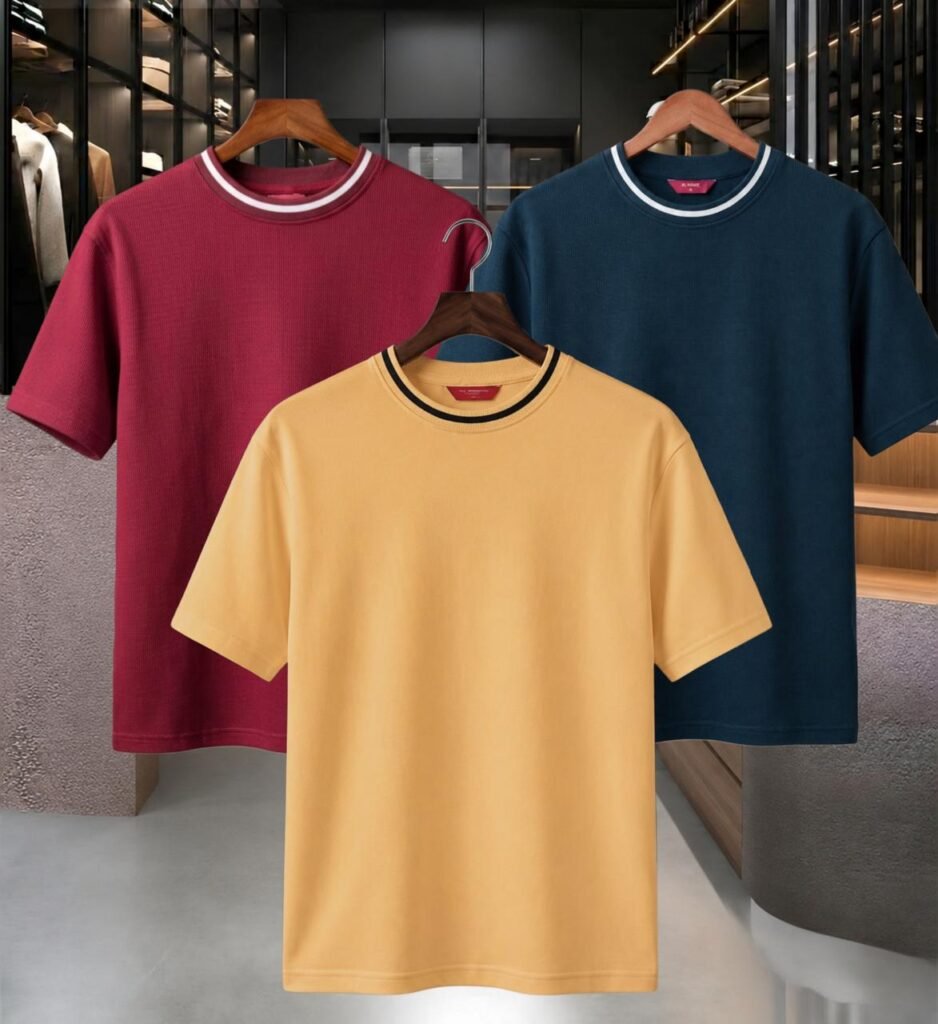 Premium Drof shoulder T- Shirt Combo