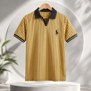 OLD MONEY STEP POLO- CREAM
